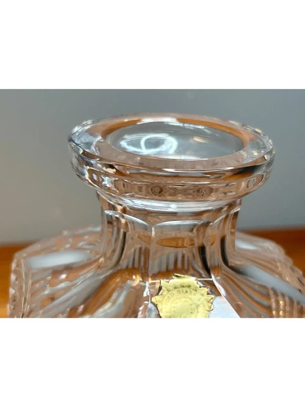 Rare Vintage Waterford Master Cutter Crystal Decanter 